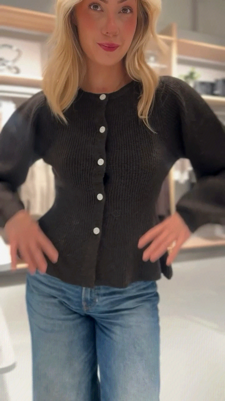 PCSILLY Knit Cardigan - Delicioso